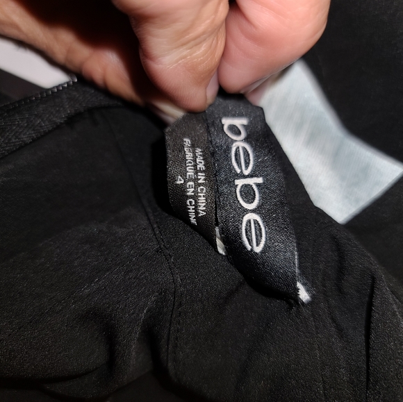 Bebe black jumpsuit - Picture 4 of 8